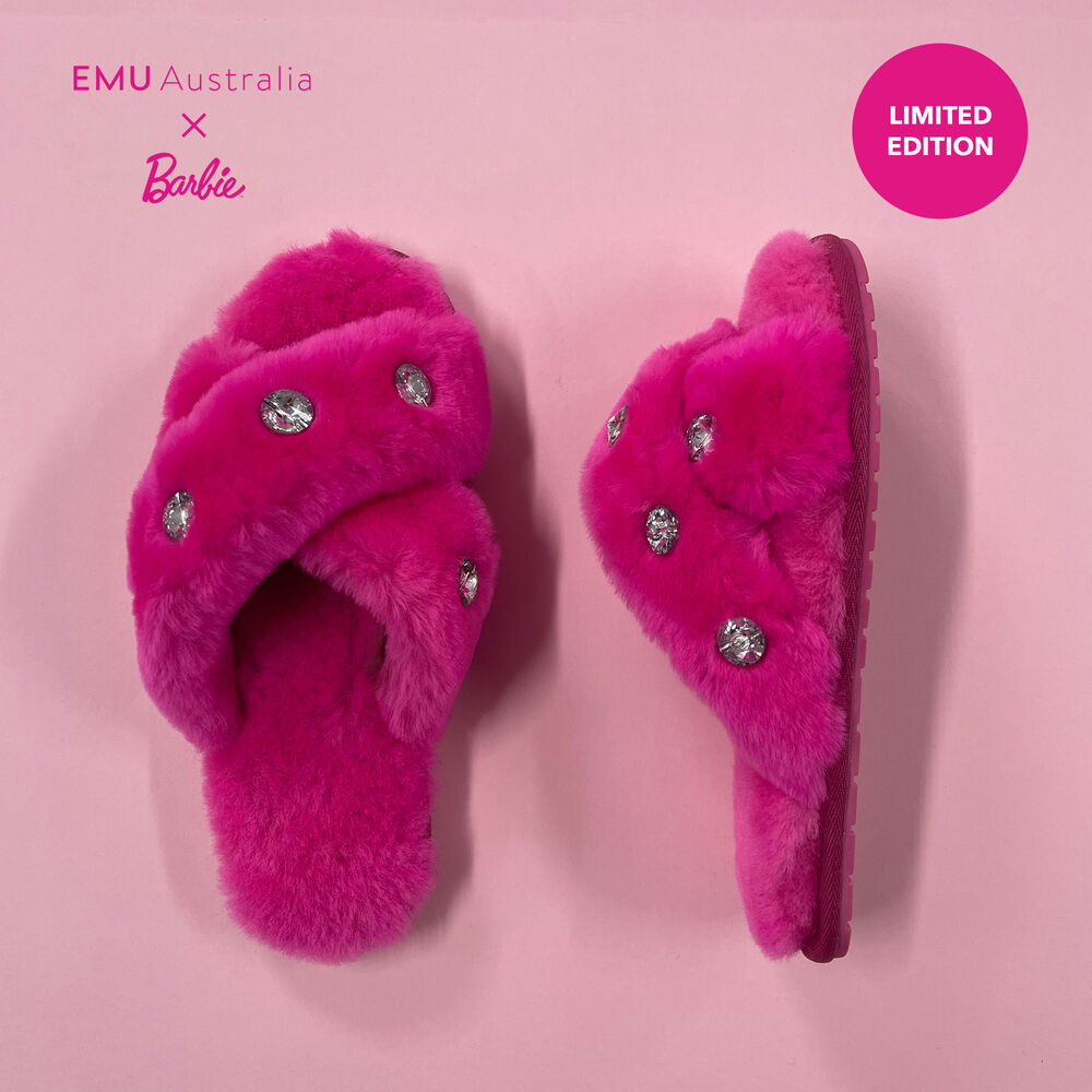Emu Barbie™ Mayberry Gems Hausschuhe Damen Rosa | XZEDSOP-15