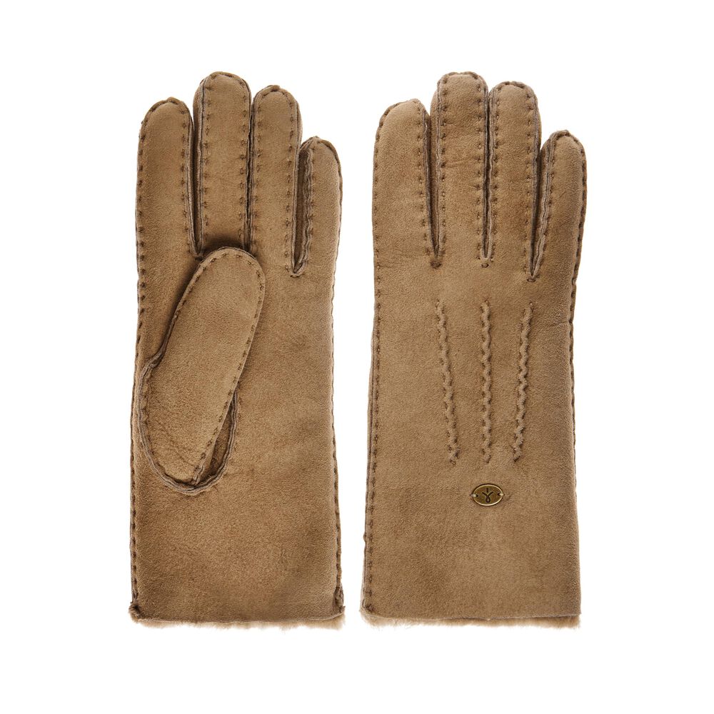 Emu Beech Forest Handschuhe Damen Khaki | VRMEPJY-41