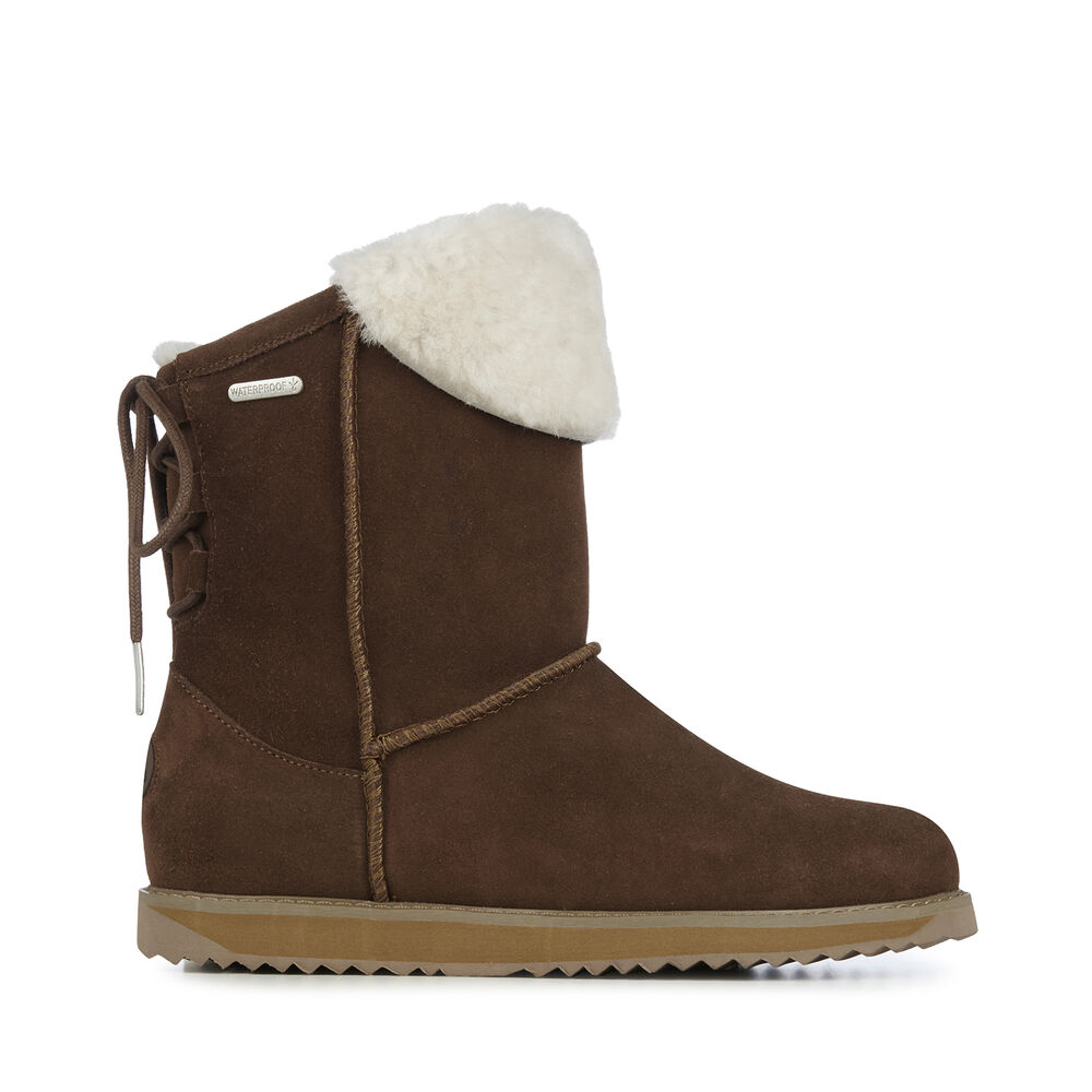 Emu Birdwood Stiefel Damen Braun | MKCNLOW-40