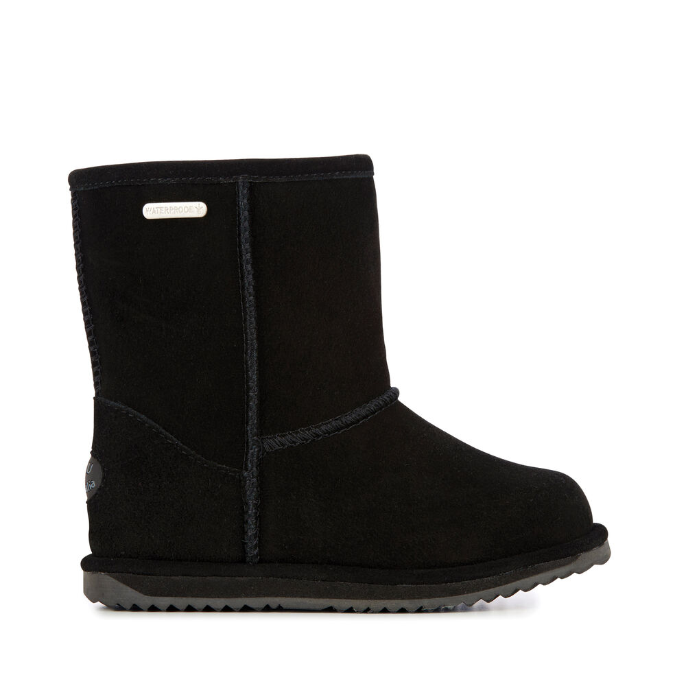 Emu Brumby Lo Stiefel Kinder Schwarz | XFPLVMH-35