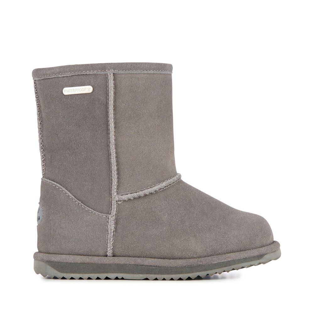 Emu Brumby Lo Stiefel Kinder Tiefesgrau | UPVETKB-53
