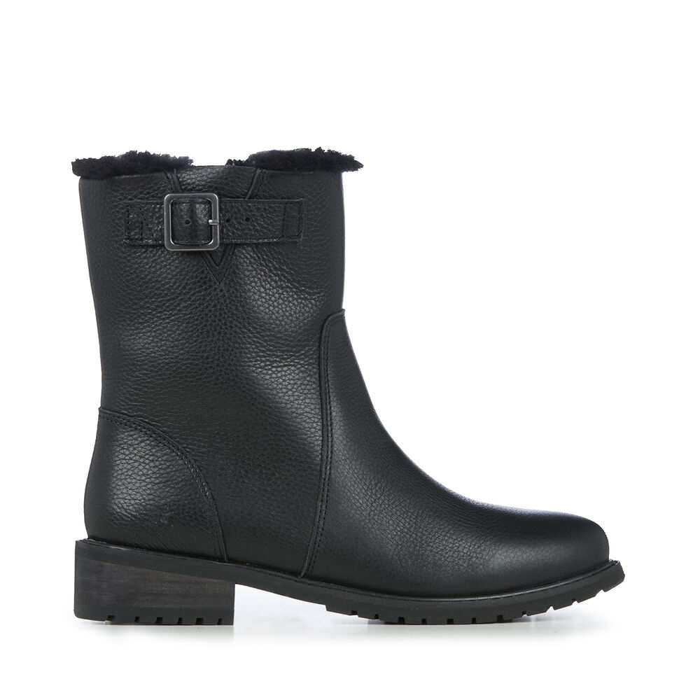 Emu Byron Stiefel Damen Schwarz | OIWRUBQ-34