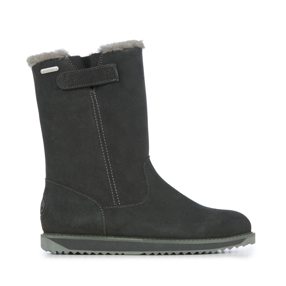 Emu Electra Stiefel Damen Dunkelgrau | FUYZJWX-26