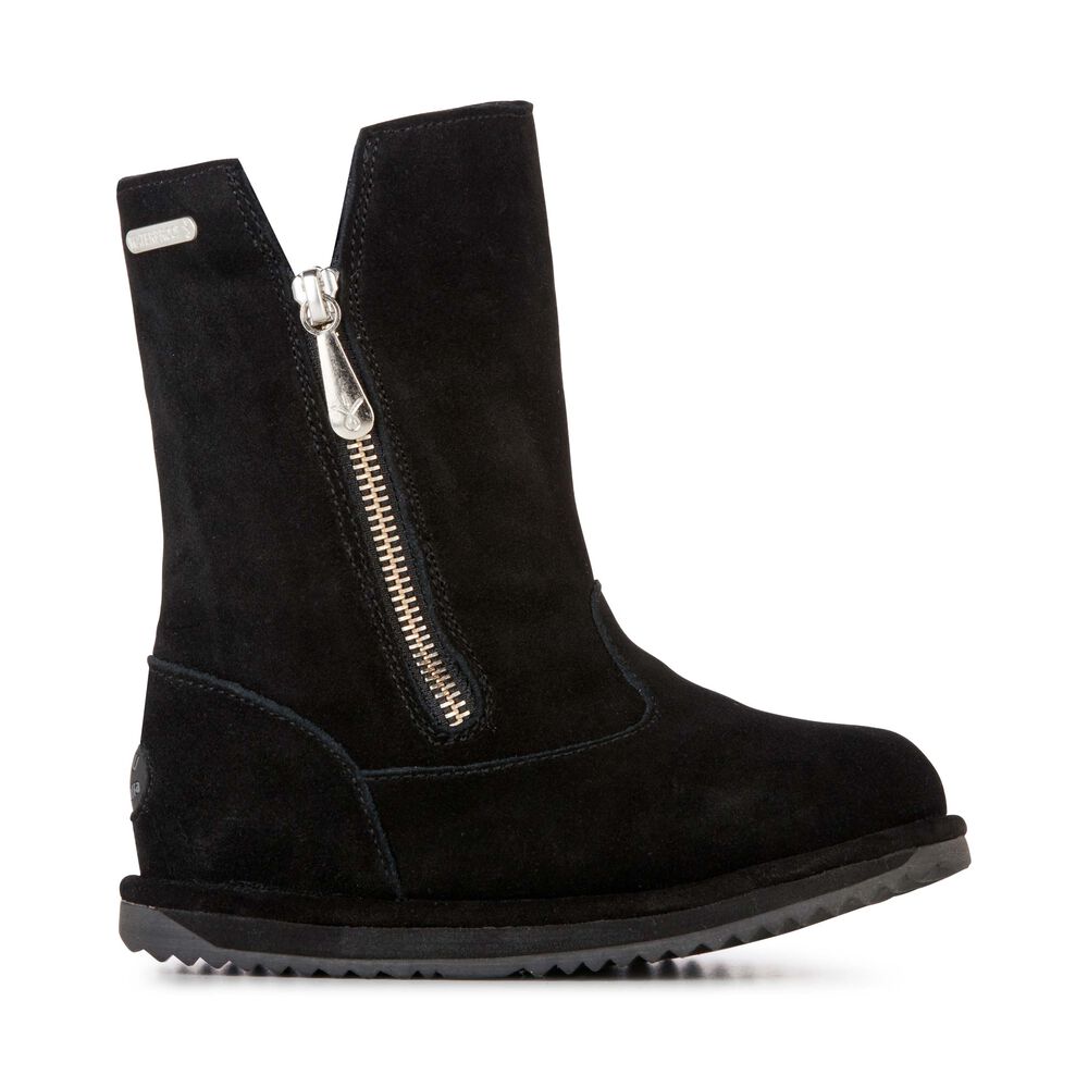 Emu Gravelly Stiefel Kinder Schwarz | UPEYTVQ-51