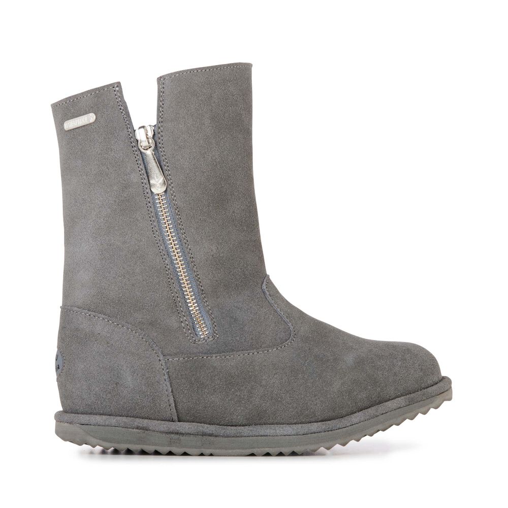 Emu Gravelly Stiefel Kinder Tiefesgrau | HRJEVTS-62