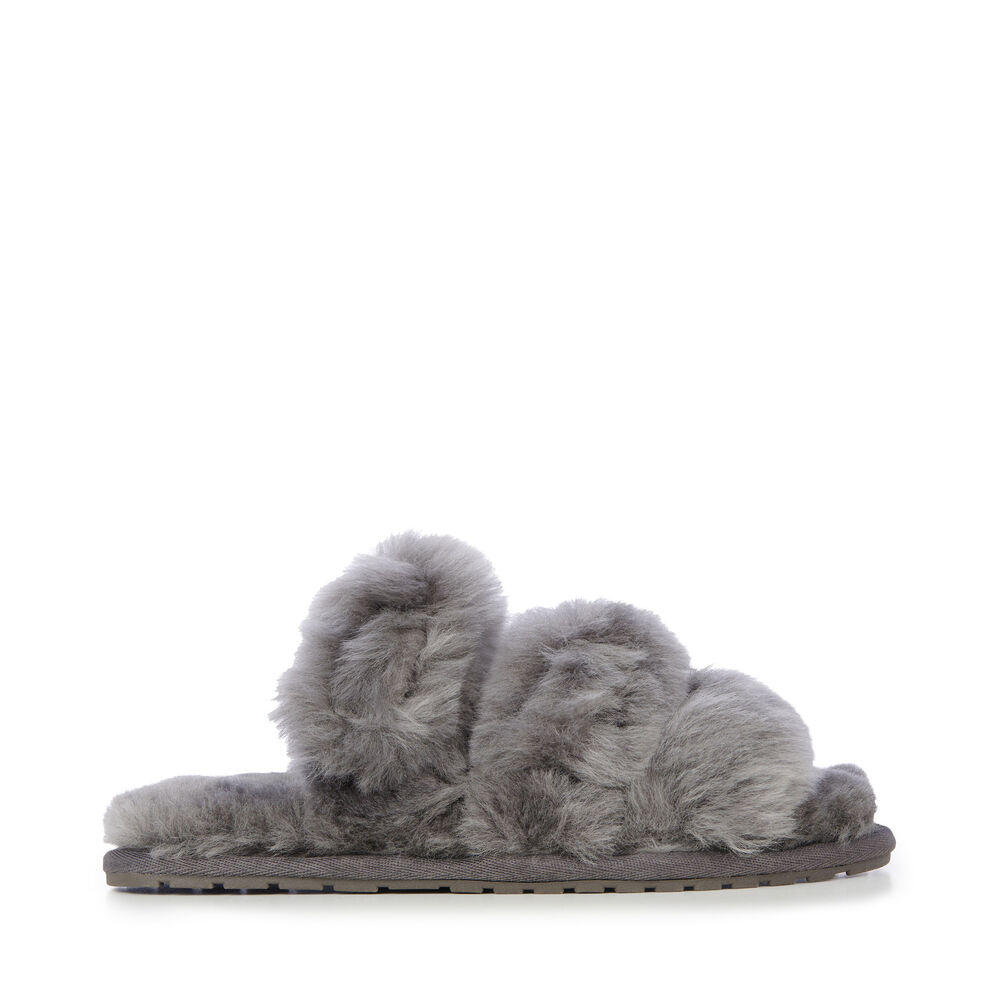 Emu Jacana Hausschuhe Damen Tiefesgrau | CXNLYRV-63
