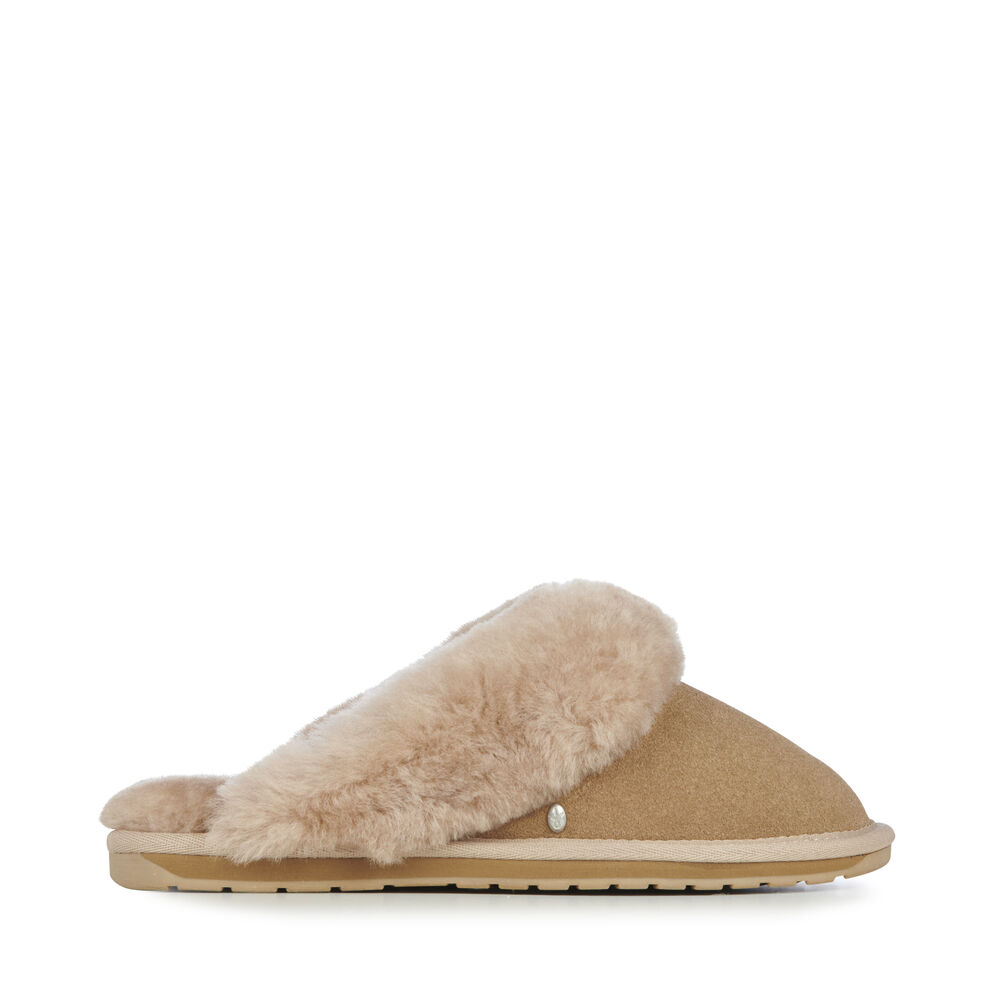Emu Jolie Hausschuhe Damen Braun | NASHUKM-52