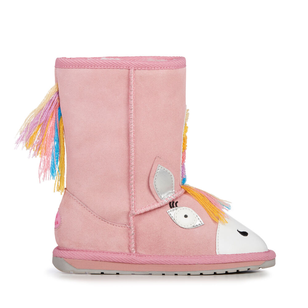 Emu Magical Unicorn Stiefel Kinder Rosa | IDZUCST-48