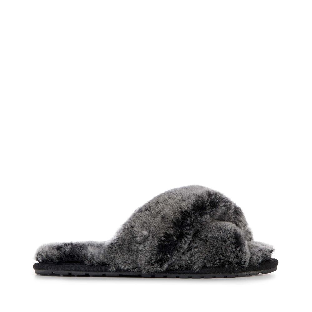 Emu Mayberry Frost Hausschuhe Damen Schwarz | NUCEYDI-69
