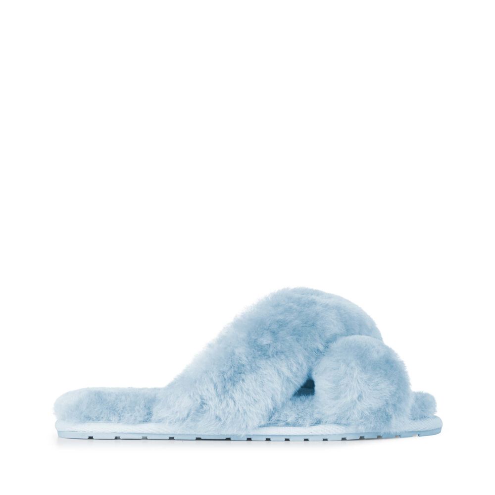 Emu Mayberry Hausschuhe Damen Blau | RPCNYBZ-50