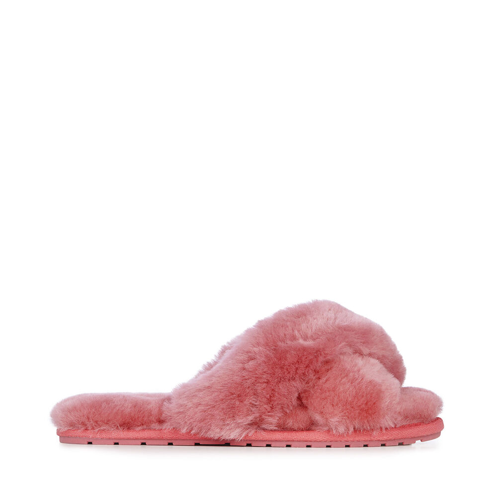 Emu Mayberry Hausschuhe Damen Rot | GYRCXZJ-19