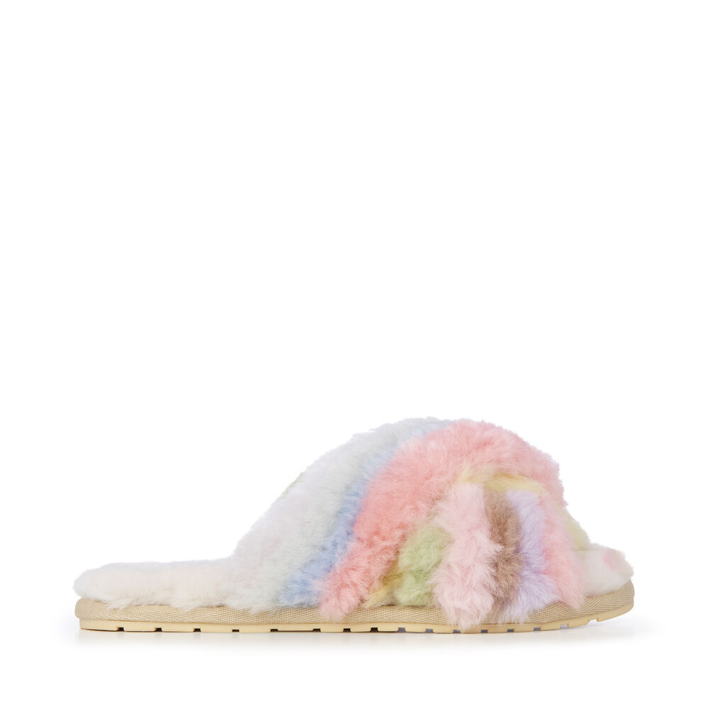 Emu Mayberry Rainbow Hausschuhe Damen Mehrfarbig | DXBIZTO-91
