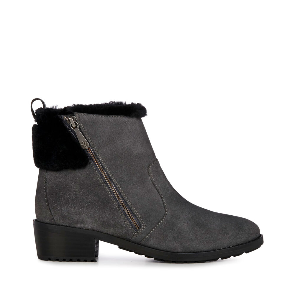 Emu Merck Stiefel Damen Dunkelgrau | ERKXIHV-97