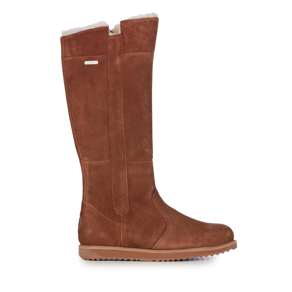 Emu Moonta Stiefel Damen Braun | PJYXZHD-86