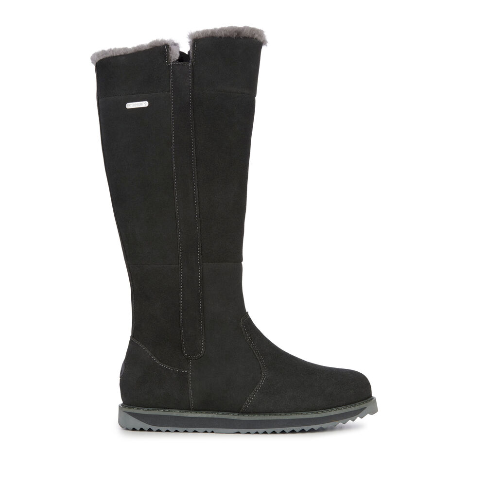 Emu Moonta Stiefel Damen Dunkelgrau | PXABRKE-80