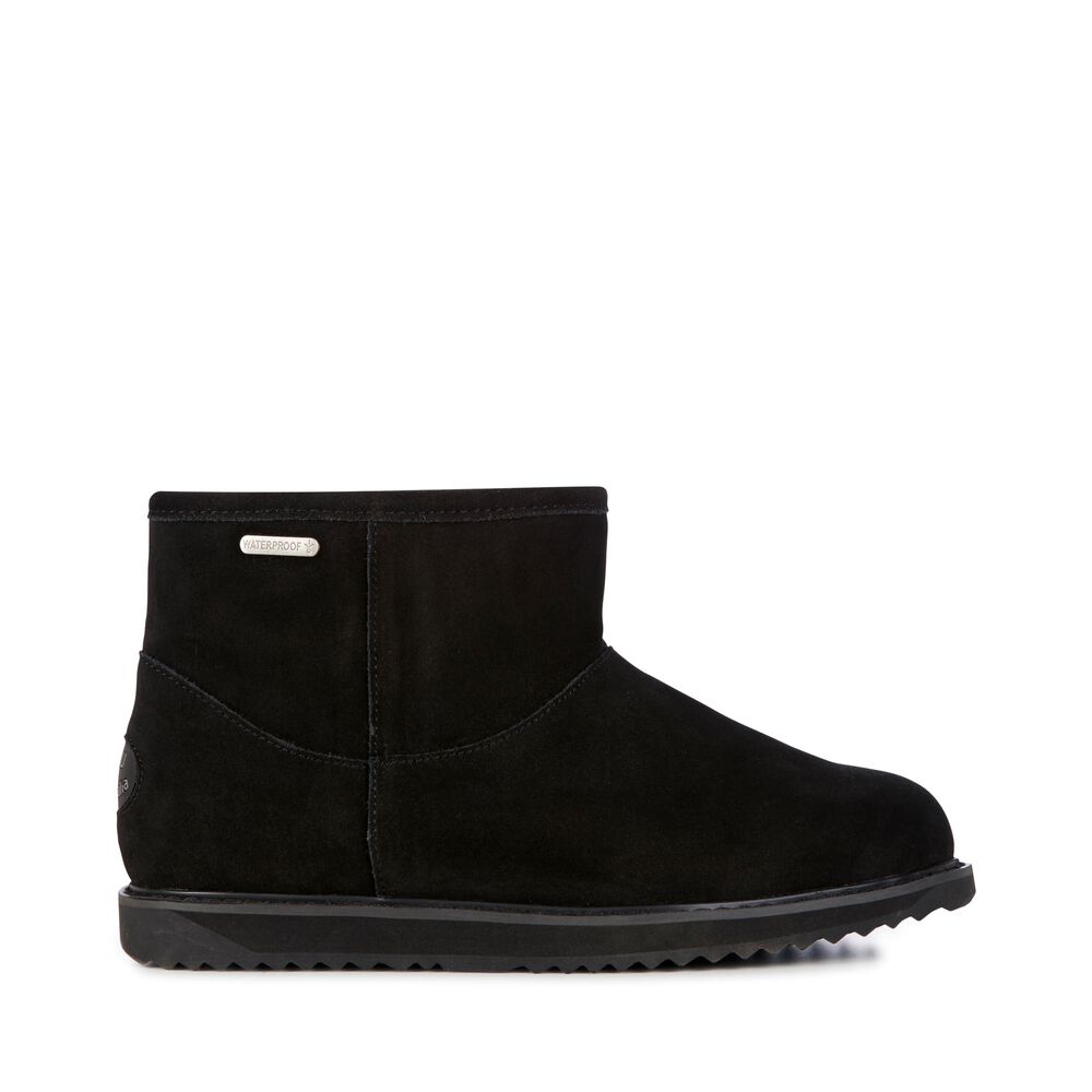 Emu Paterson Klassische Mini Stiefel Damen Schwarz | TJFAXRO-48