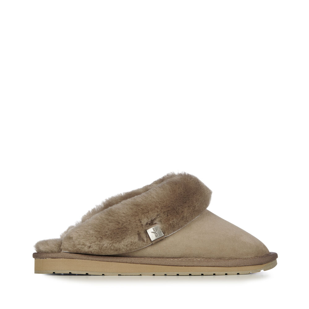 Emu Platinum Eden Hausschuhe Damen Khaki | GXHVYKQ-53