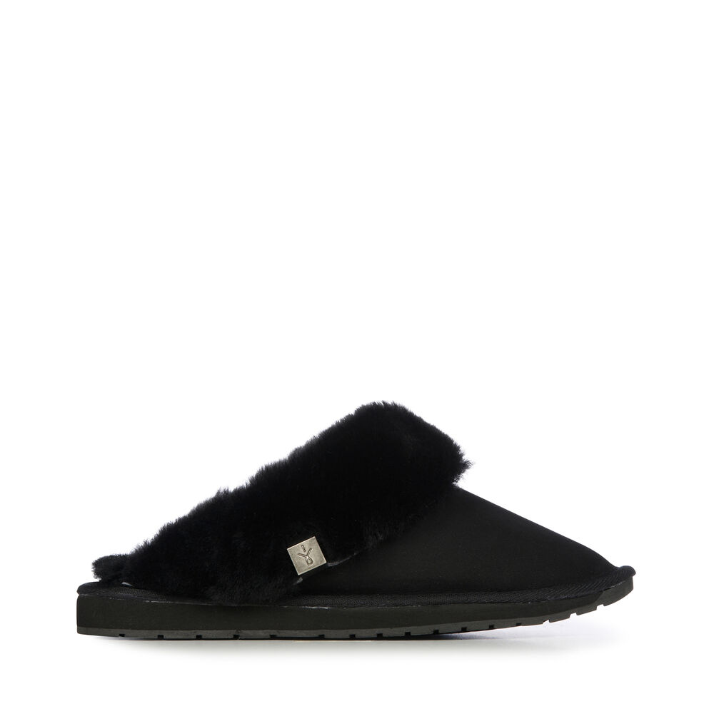 Emu Platinum Eden Hausschuhe Damen Schwarz | YOZAIEB-21