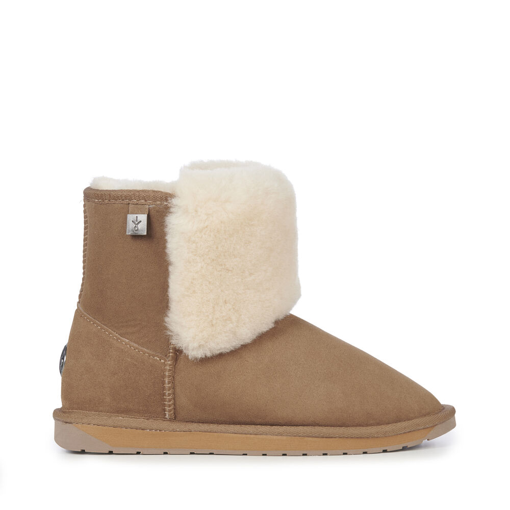 Emu Platinum Lara Mini Stiefel Damen Braun | ZEORHLX-81
