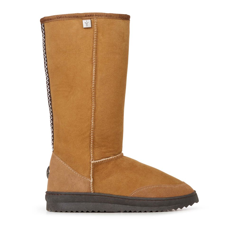 Emu Platinum Outback Hi Stiefel Damen Braun | UXSKLGD-89