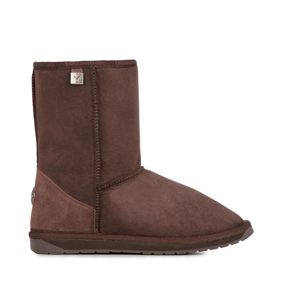 Emu Platinum Stinger Lo Stiefel Damen Schokolade | ROVPDIM-42