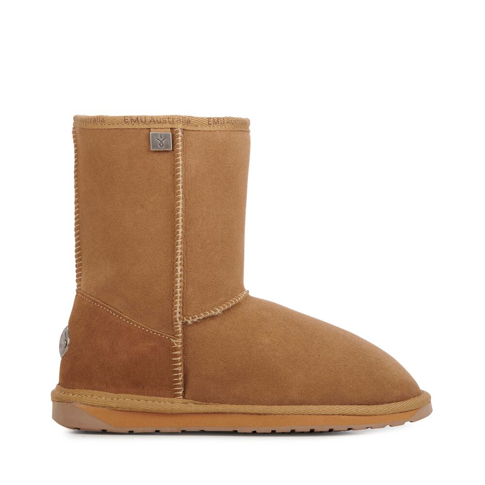 Emu Platinum Stinger Slim Lo Stiefel Damen Braun | UCVEFWS-83