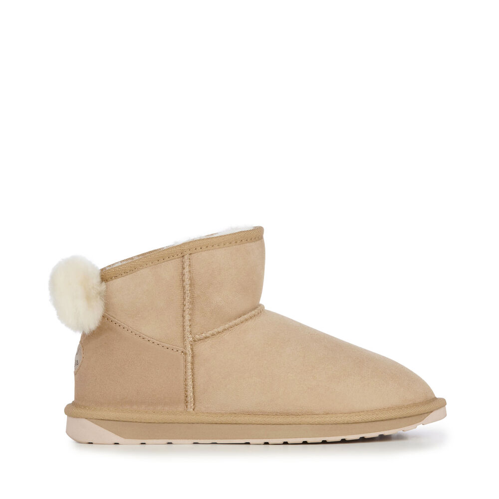 Emu Rigel Stiefel Damen Beige | CNLVPEQ-01