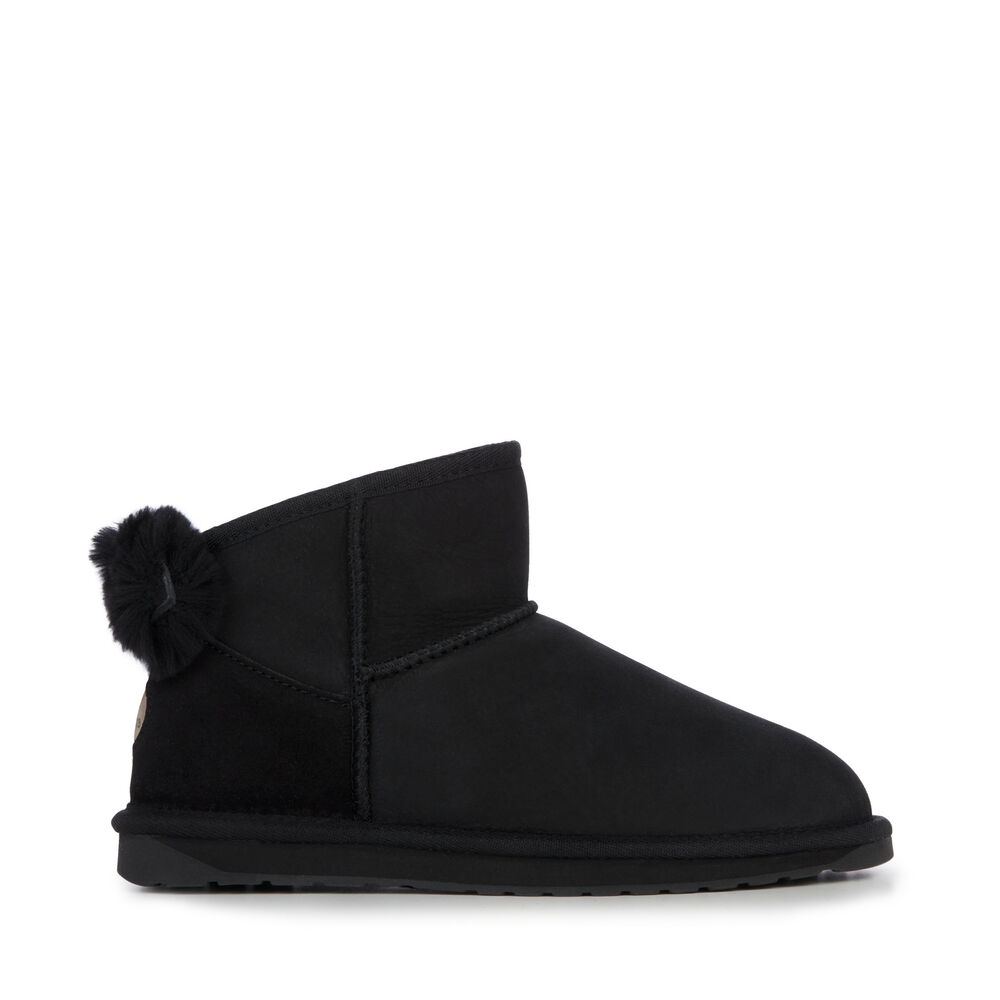 Emu Rigel Stiefel Damen Schwarz | UEHOXQJ-31