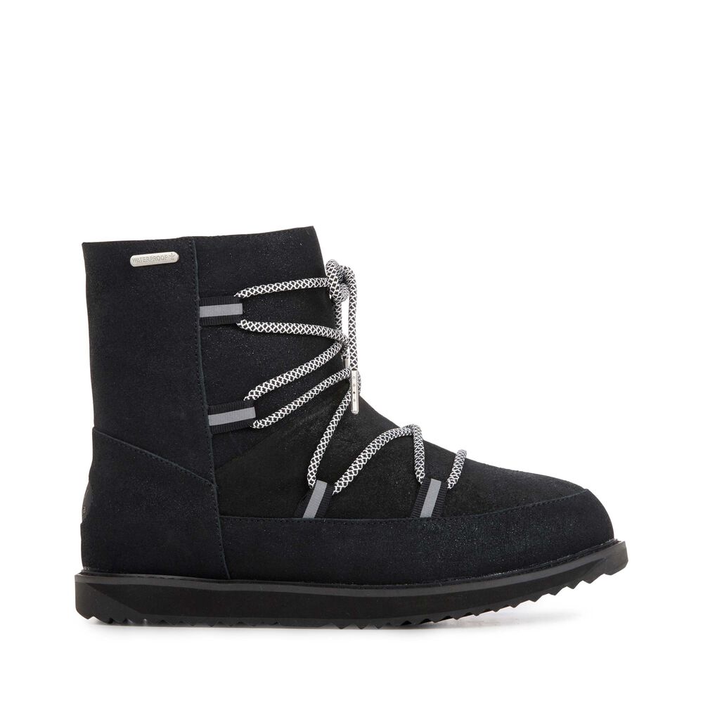Emu Rutledge Stiefel Damen Schwarz | IKAWRUQ-81