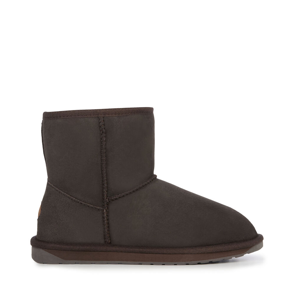 Emu Stinger Mini Stiefel Damen Schokolade | QPABWCJ-71