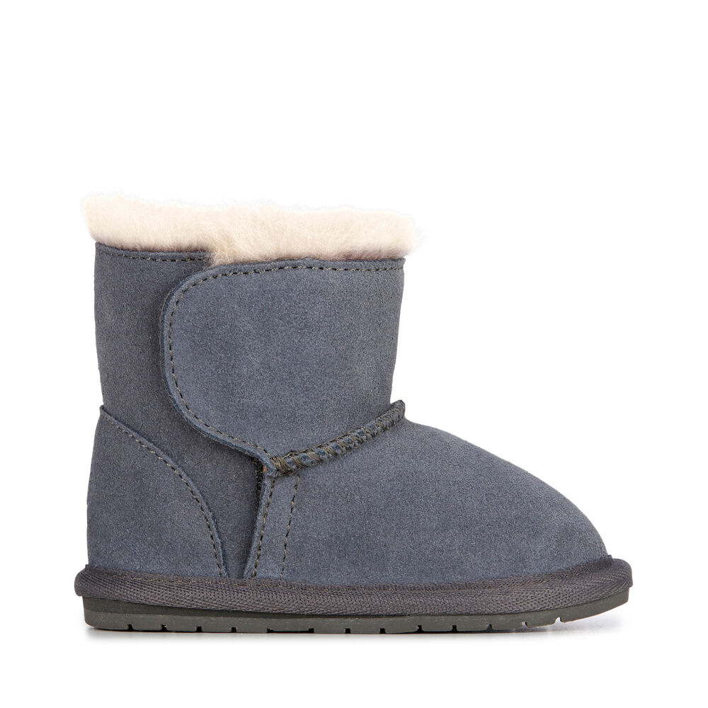 Emu Toddle Babies Stiefel Kinder Tiefesgrau | INEKVUQ-31