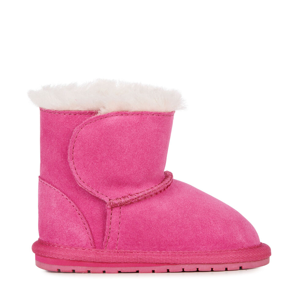 Emu Toddle Babies Stiefel Kinder Tiefesrosa | UHFKOPW-04