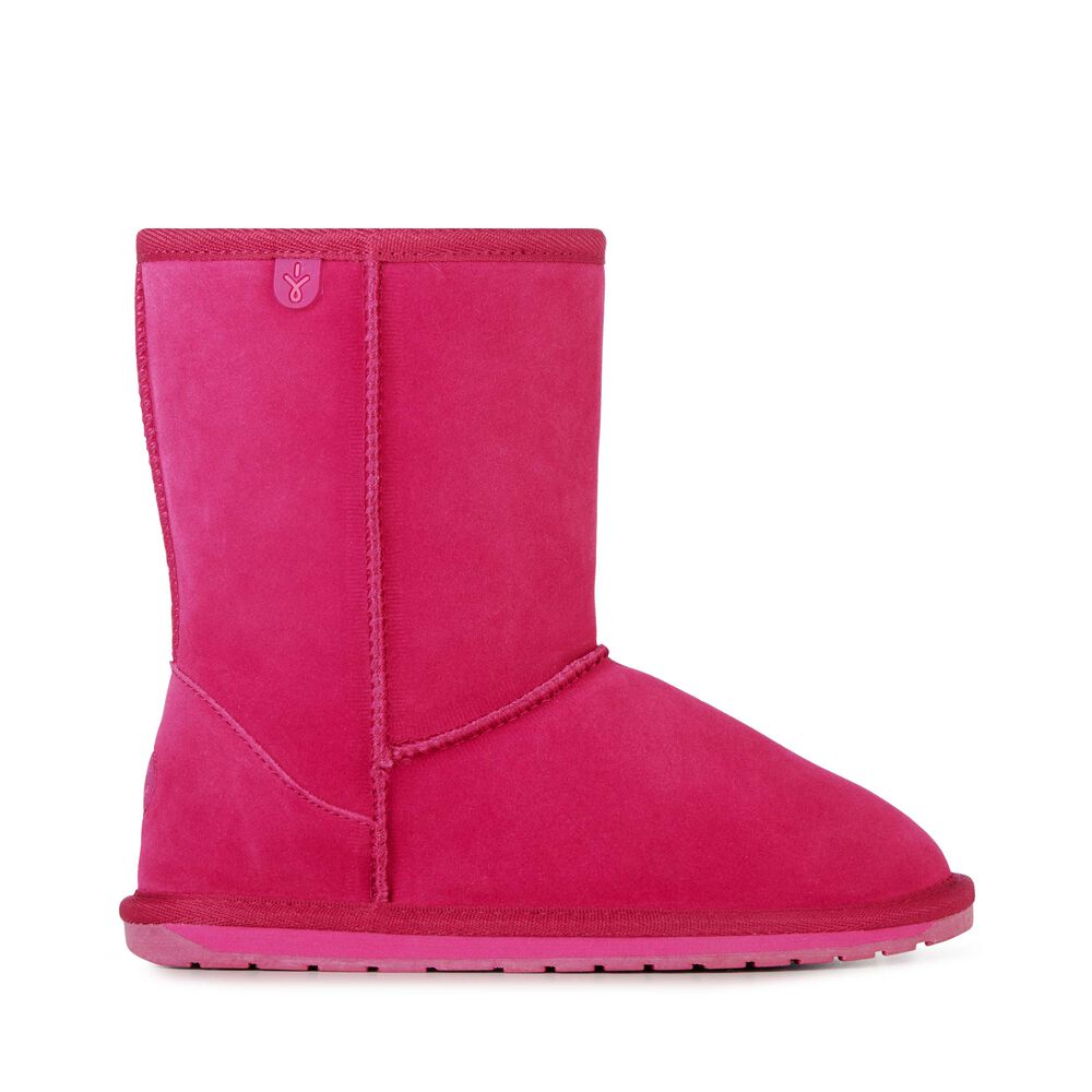 Emu Wallaby Lo Teens Stiefel Kinder Fuchsie | CEWHTYB-71
