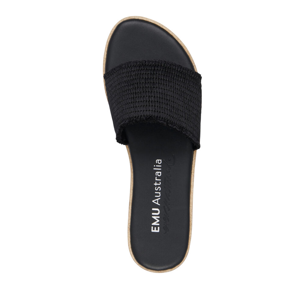 Emu Abbots Sommerschuhe Damen Schwarz | UIZSPXC-86