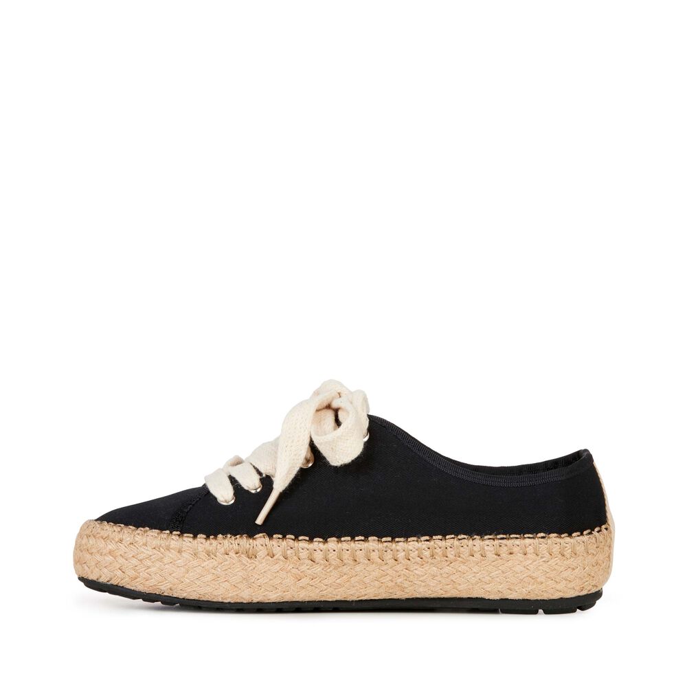 Emu Agonis Espadrilles Damen Schwarz | MHOQNTU-35