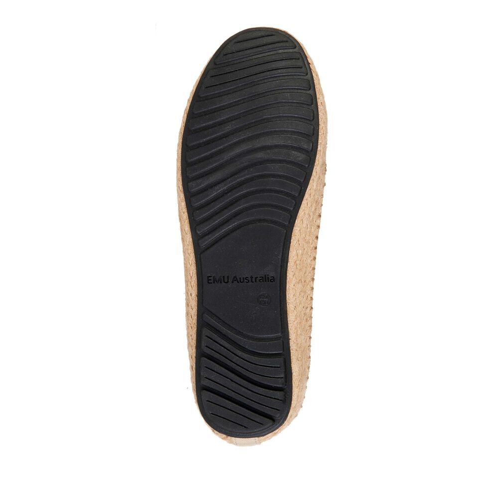 Emu Agonis Espadrilles Damen Schwarz | MHOQNTU-35