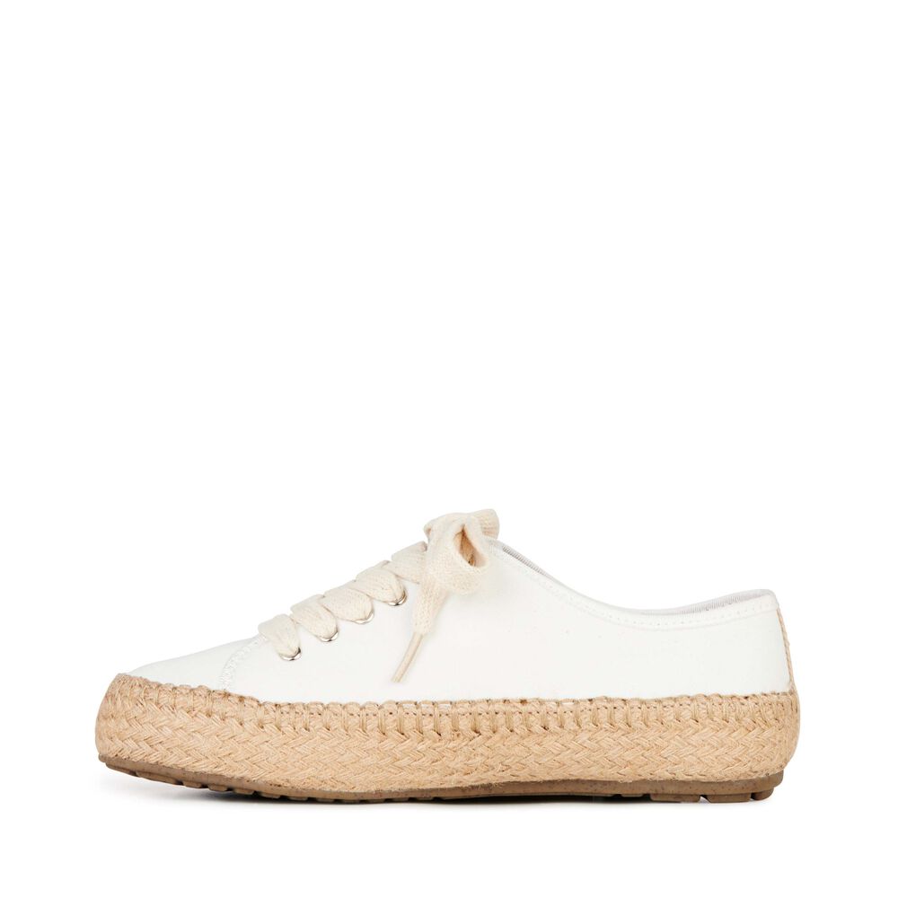 Emu Agonis Espadrilles Damen Weiß | WAGTKZC-75