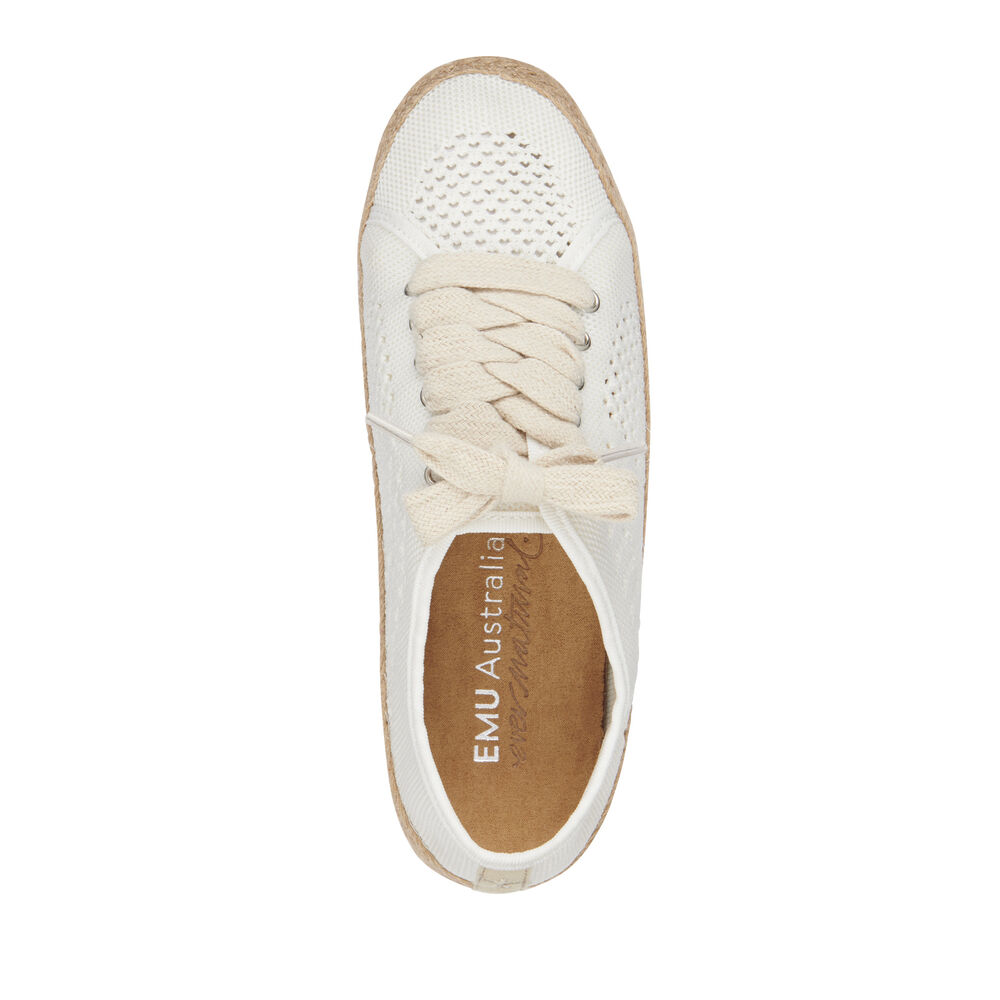 Emu Agonis Mac Espadrilles Damen Weiß | XWASVCD-24