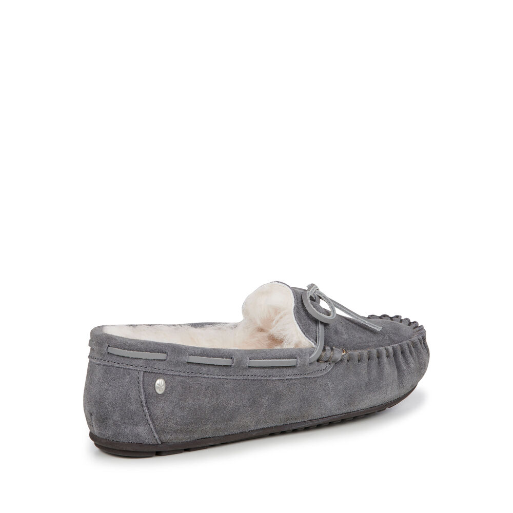 Emu Amity Hausschuhe Damen Dunkelgrau | RIMPGJS-84