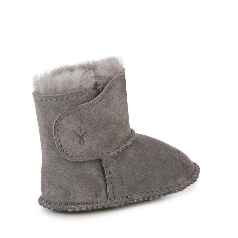 Emu Baby Stiefel Kinder Tiefesgrau | SFLEIXJ-35