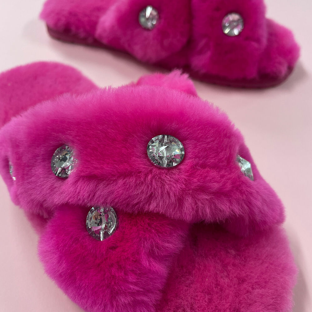 Emu Barbie™ Mayberry Gems Hausschuhe Damen Rosa | XZEDSOP-15