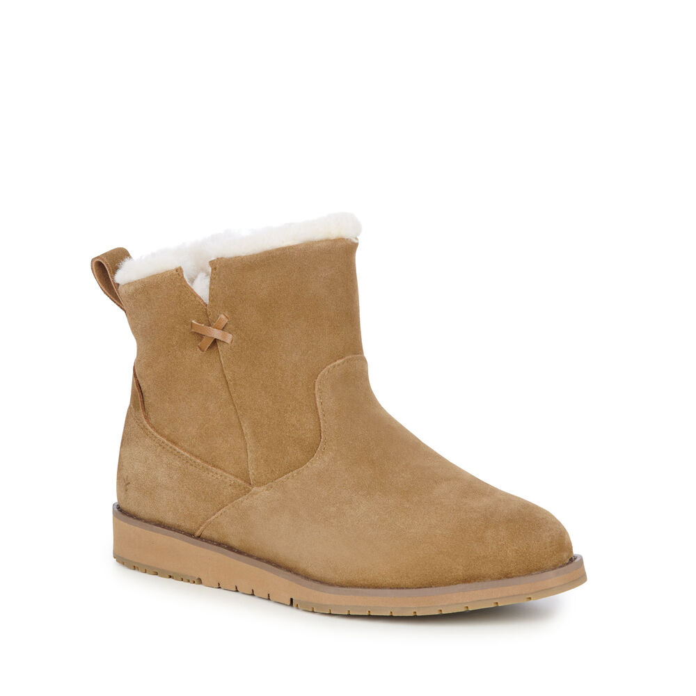 Emu Beach Mini Stiefel Damen Braun | YOFPNJA-39