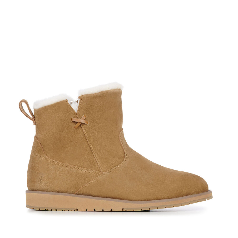 Emu Beach Mini Stiefel Damen Braun | YOFPNJA-39