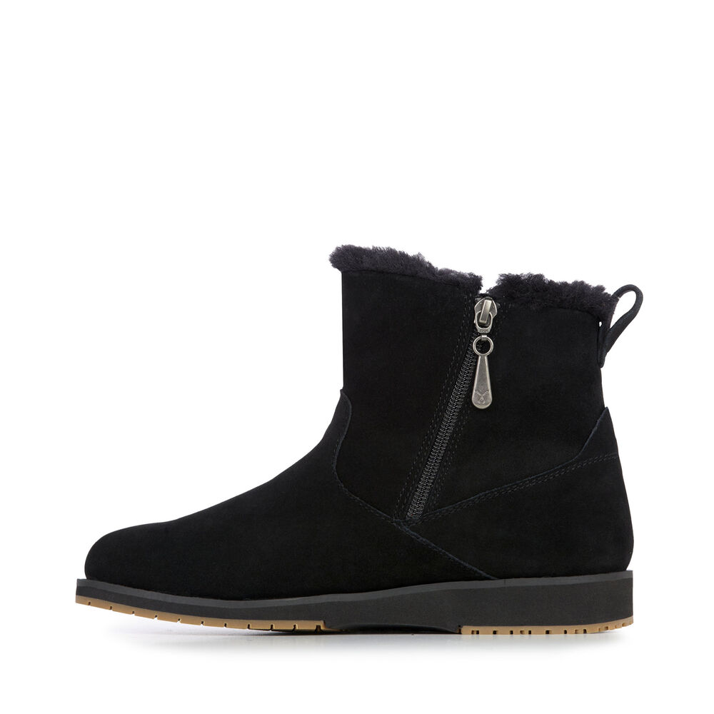 Emu Beach Mini Stiefel Damen Schwarz | PMVCNHT-52