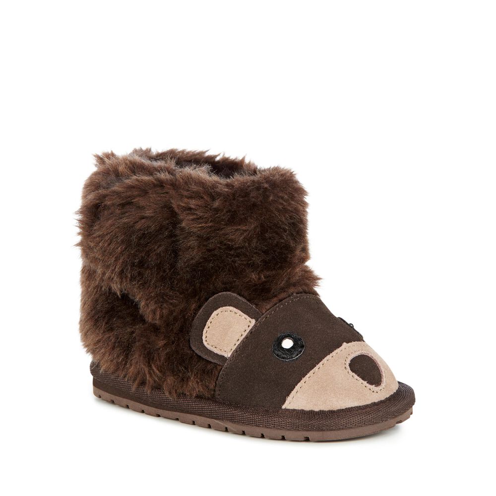 Emu Bear Walker Babies Stiefel Kinder Schokolade | BUVMOKE-46