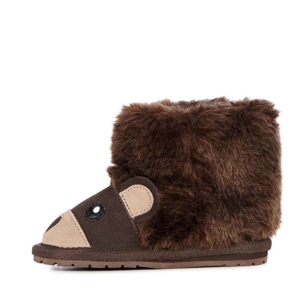 Emu Bear Walker Babies Stiefel Kinder Schokolade | BUVMOKE-46
