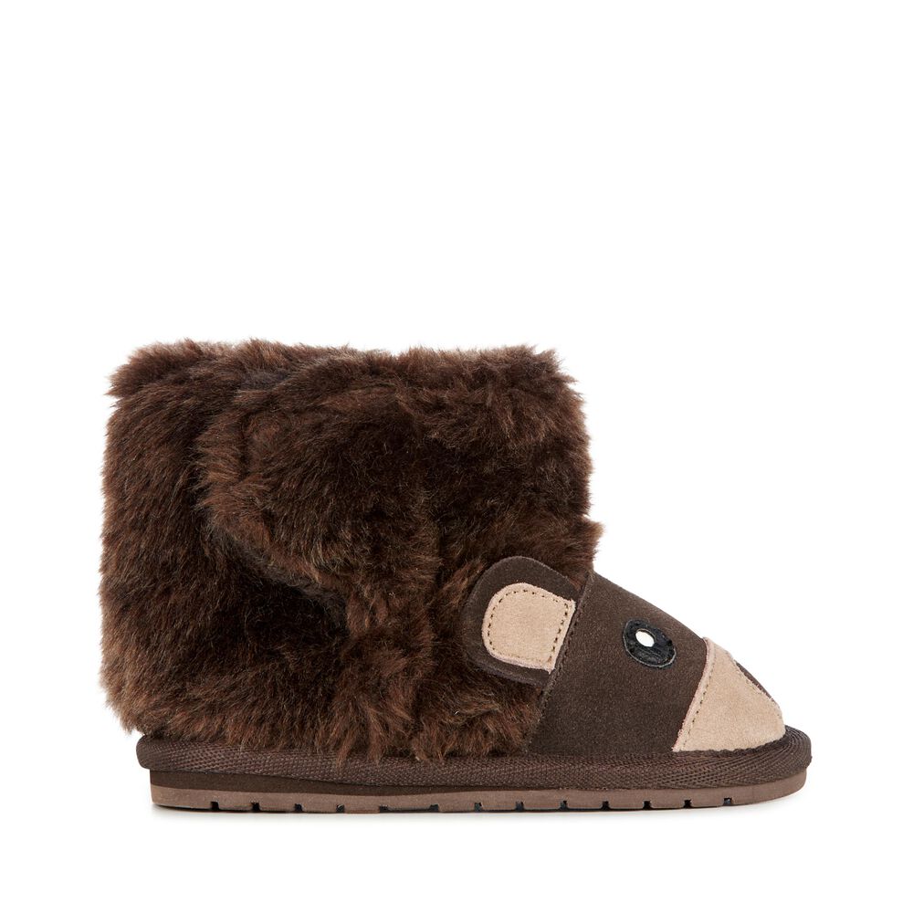 Emu Bear Walker Babies Stiefel Kinder Schokolade | BUVMOKE-46