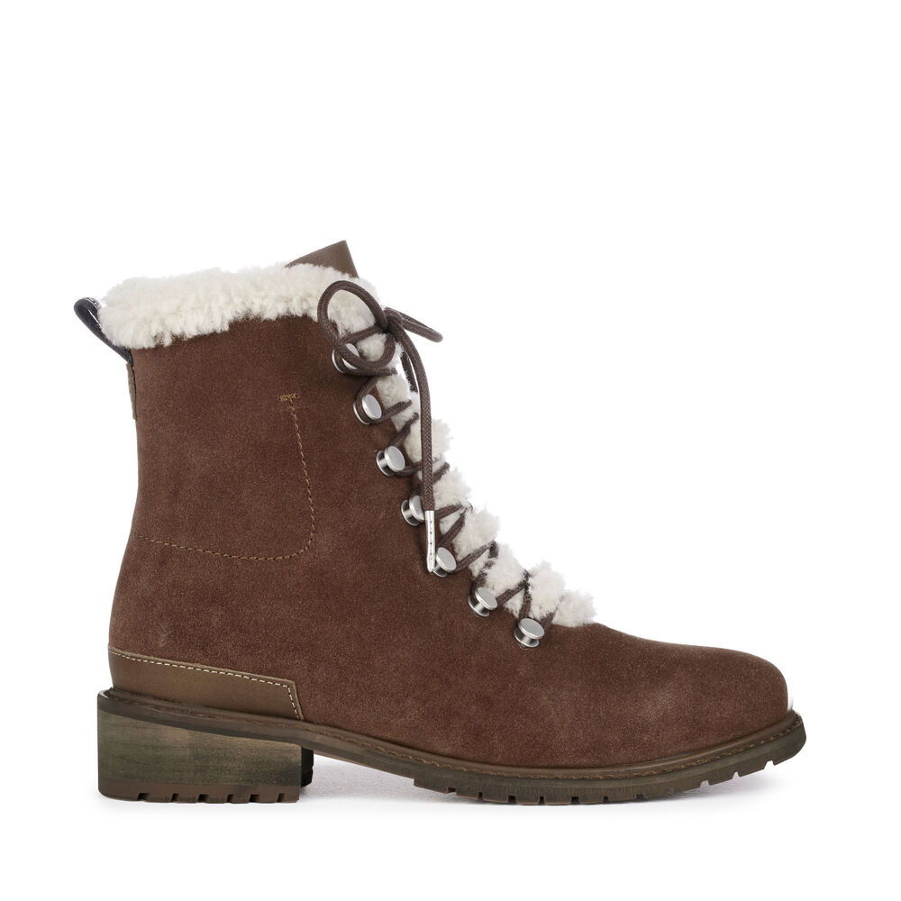 Emu Billington Stiefel Damen Braun | WYPFGMR-45