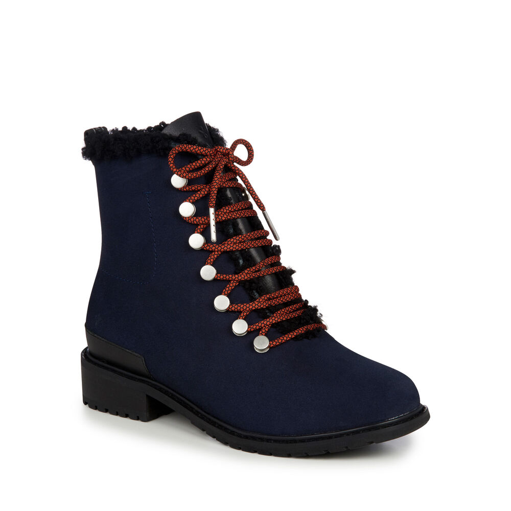 Emu Billington Stiefel Damen Navy | GDAPUNZ-32