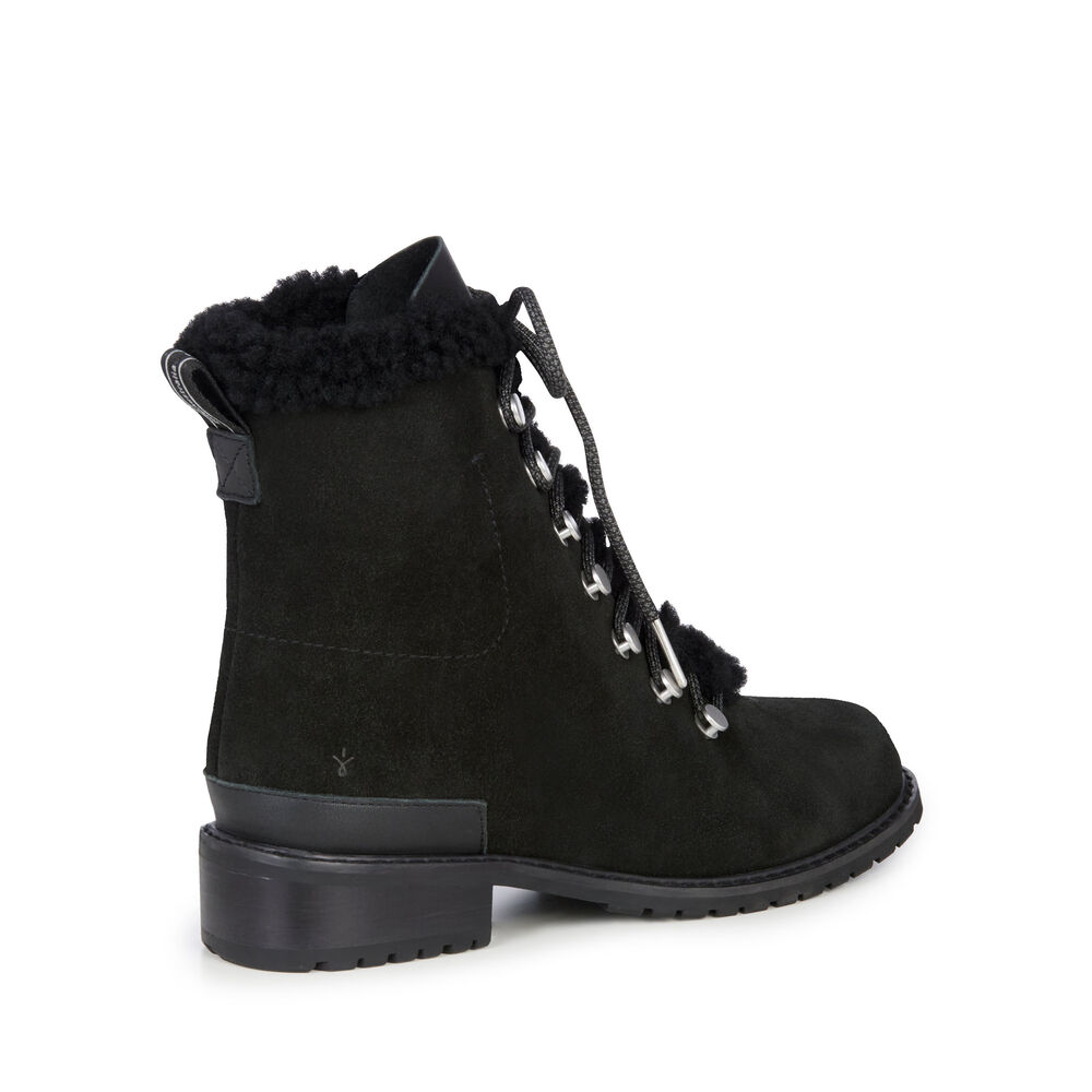 Emu Billington Stiefel Damen Schwarz | LOWQHZM-89